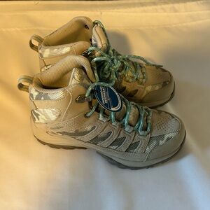 Columbia Gray and Blue Outdoor Shoes NWOT